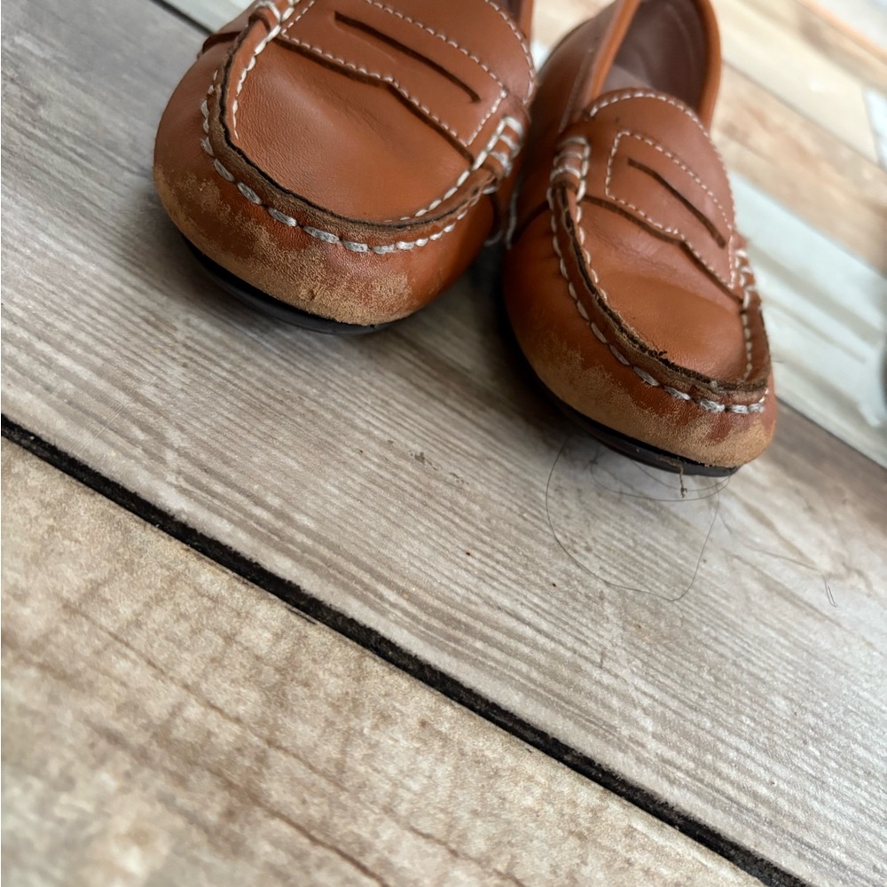 Polo by Ralph Lauren Brown Kids Dress Shoes